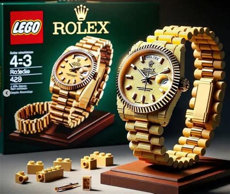 is rolex lego real